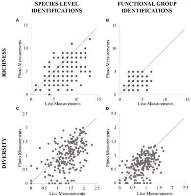 Evaluating Performance of Photographs for Marine Citizen Science Applications